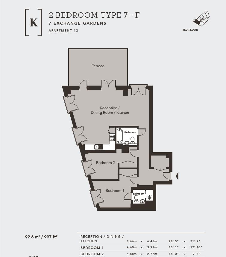 Floorplan Plot 12 7 Exchange Gardens