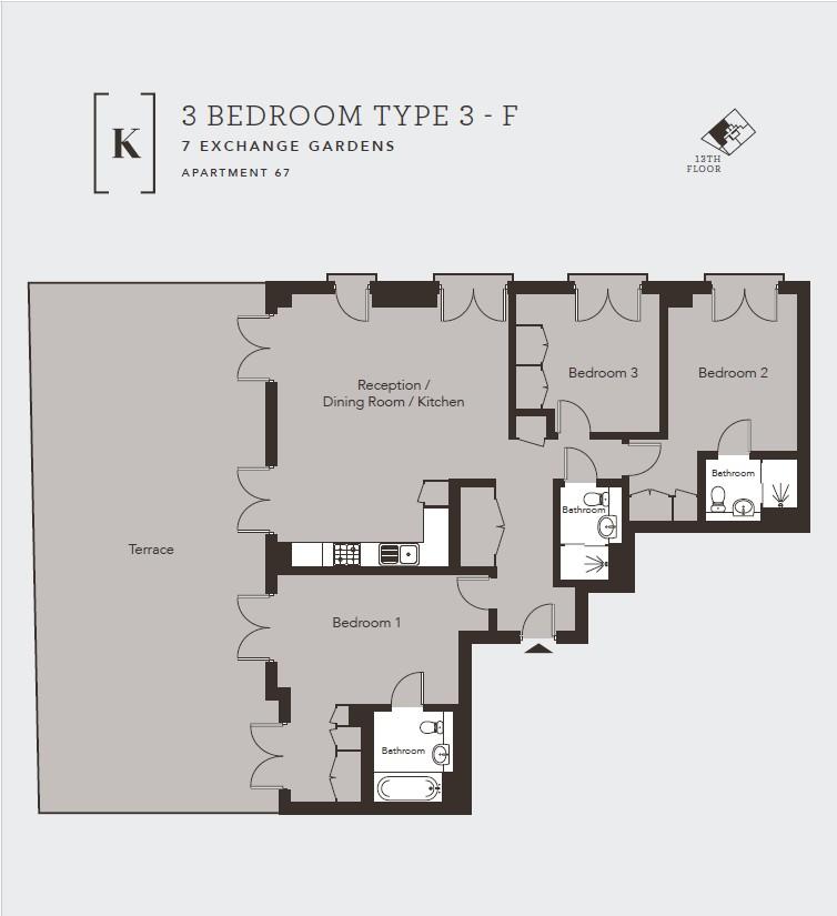 Plot 67 7 Exchange Gardens