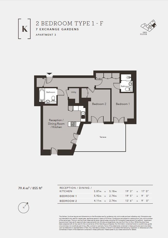 Floorplan plot 3 7EG
