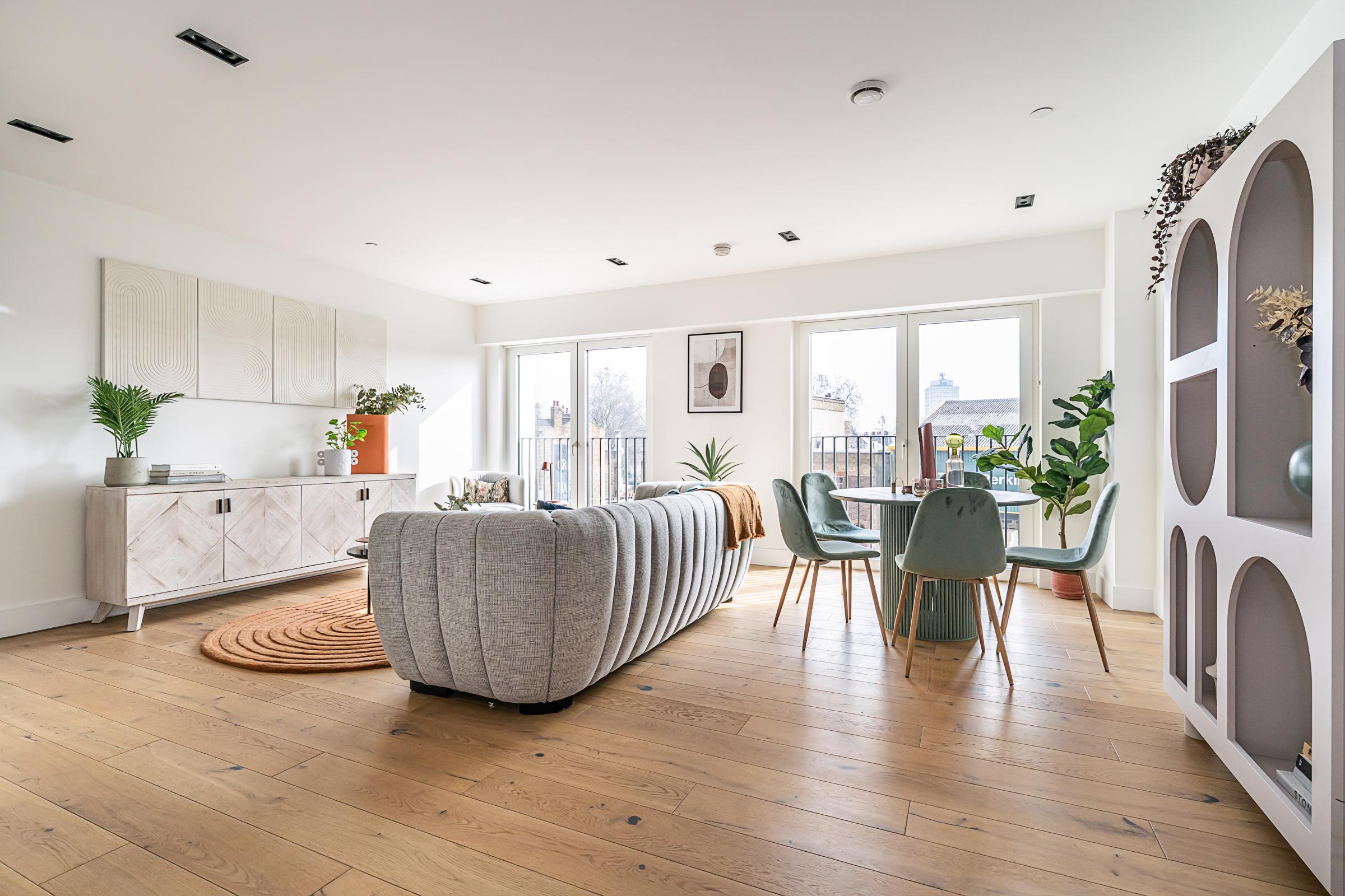 Show home living room