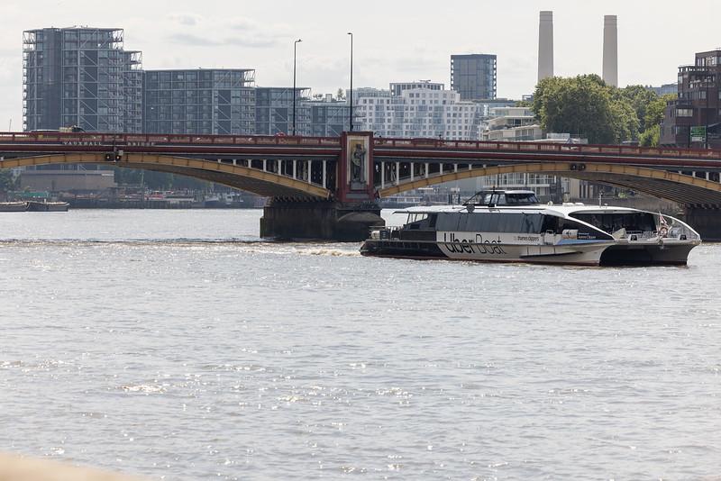 Uber Boat Vauxhall bridge