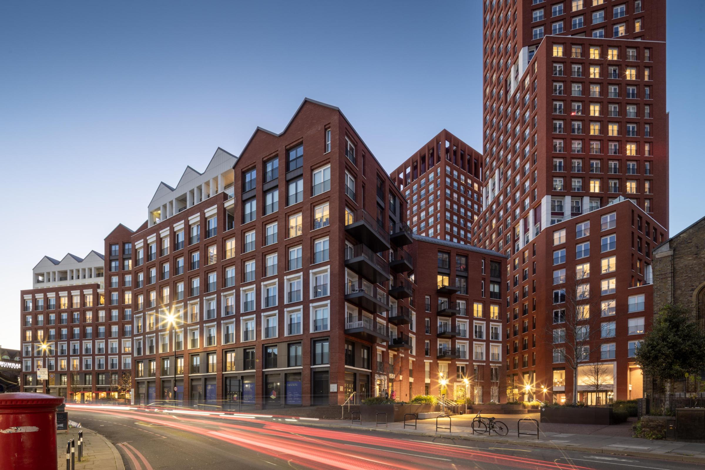 Keybridge Street at dusk